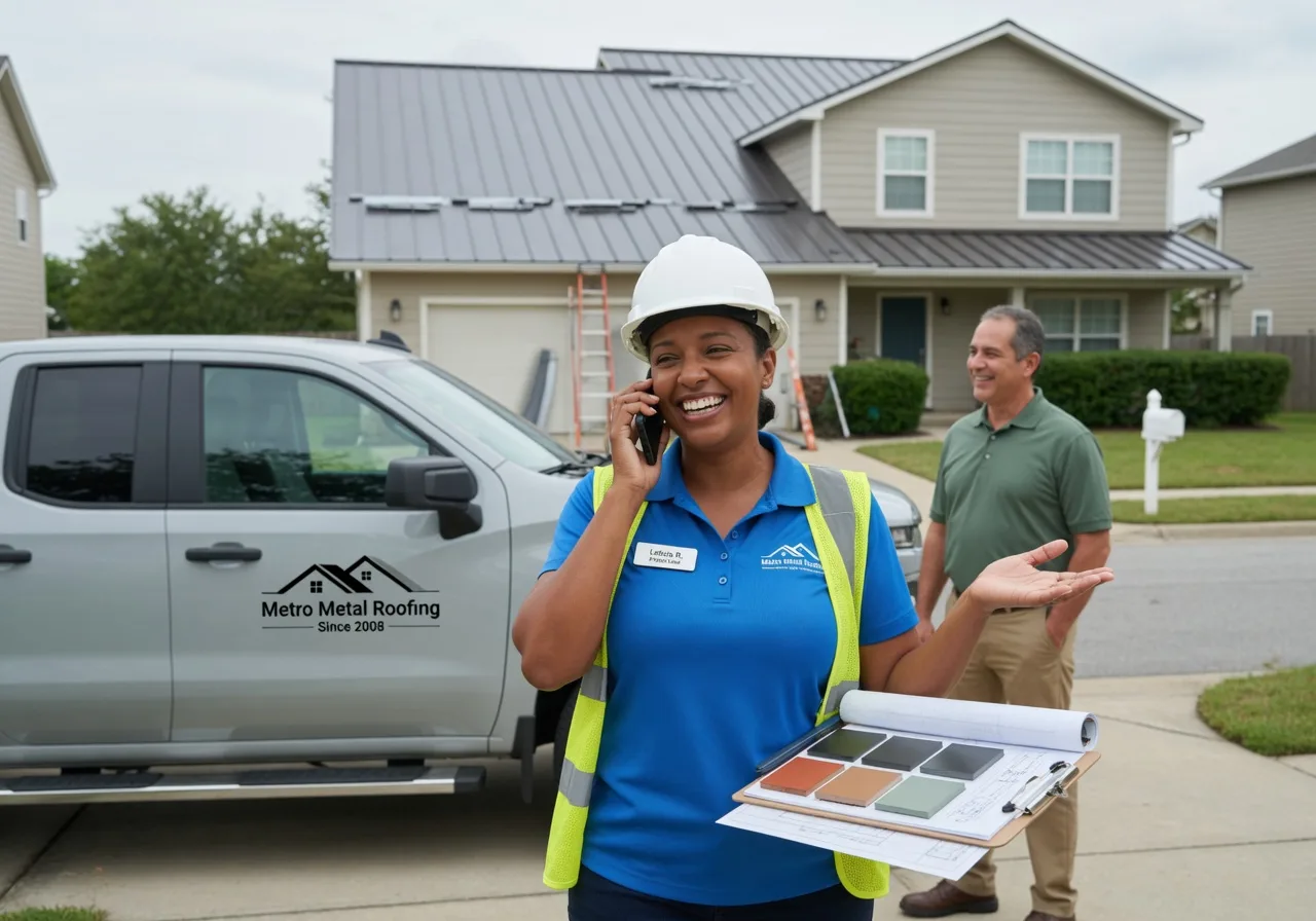 Storm Damage Metal Roof Repair in Glen Hope, PA